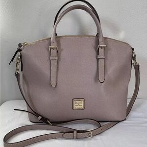 Dooney and Bourke Saffiano Domed Satchel